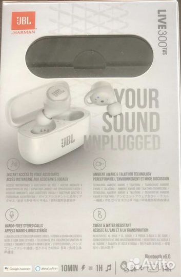 Блютуз наушники jbl