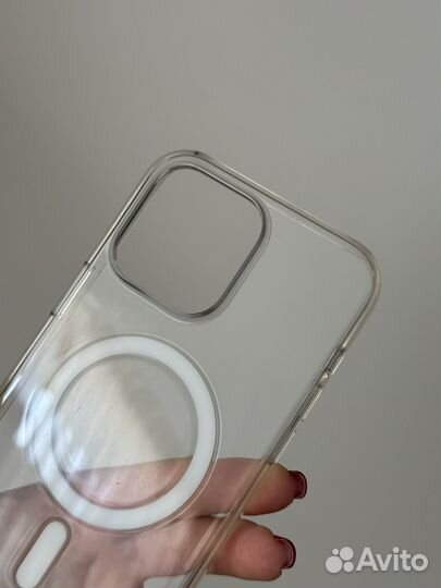 Чехол magsafe на 14 pro max оригинал прозрачный