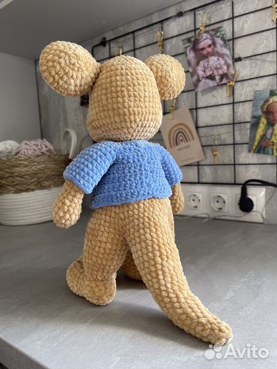 Вязаные игрушки ручной работы