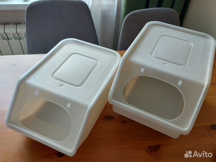 Контейнеры для овощей 11.2 и 7.6л Полимербыт