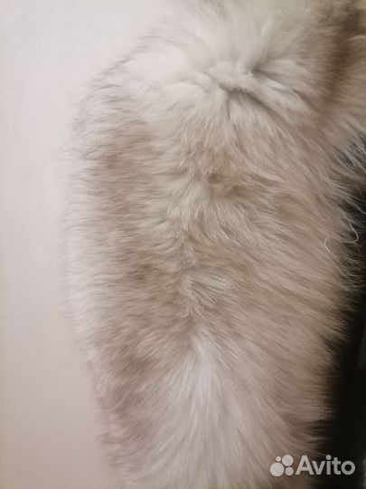 Меховой воротник песец
