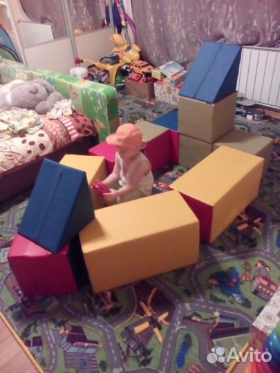 Мягкие игровые модули