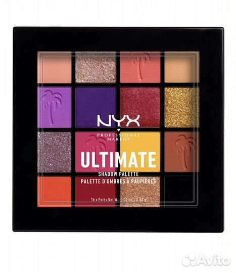 Палитра теней NYX professional