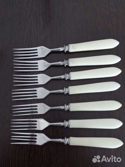 Вилки нержавейка ссср,костянные