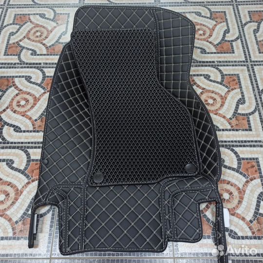 3D коврики из экокожи Skoda Octavia A7