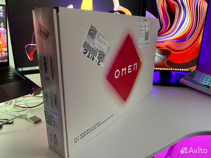 Новый игровой ноутбук HP Omen 16.1