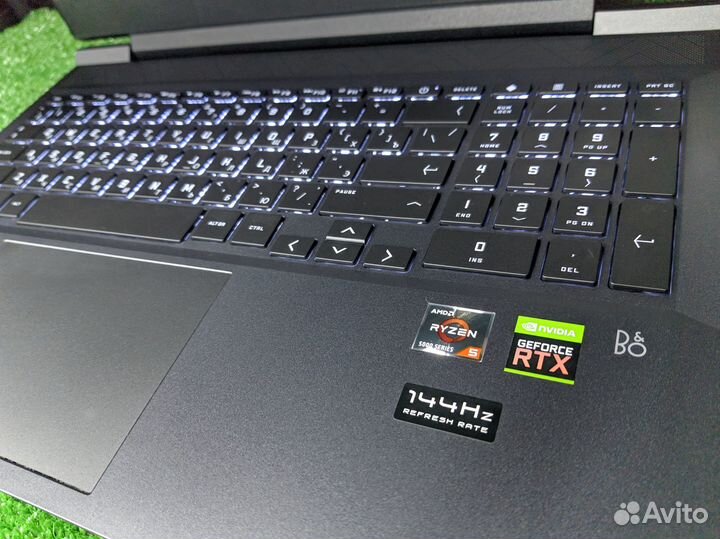 Игровой ноутбук HP Victus Ryzen5/RTX3050Ti/16G/SSD