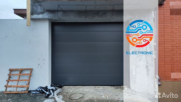 Секционные ворота