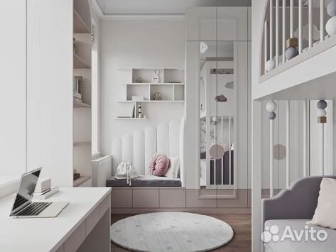 Рабочая зона у окна на заказ