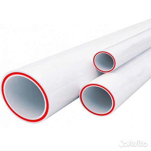 Труба (полипропилен) 32*5,4 PN25 Стекловол 4метра