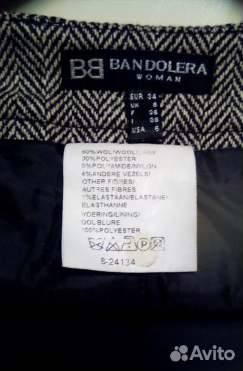 Брюки жен тёплые шерсть Bandolera р 42