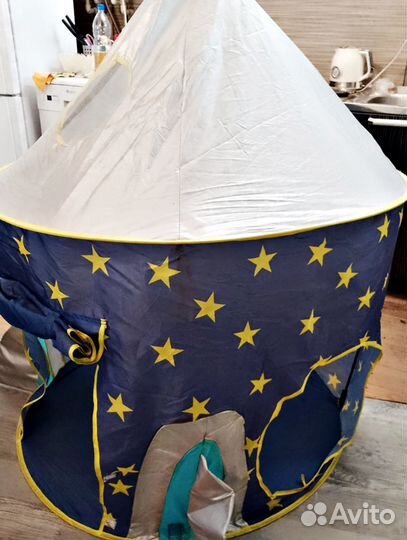 Палатка+сухой бассейн+тоннель