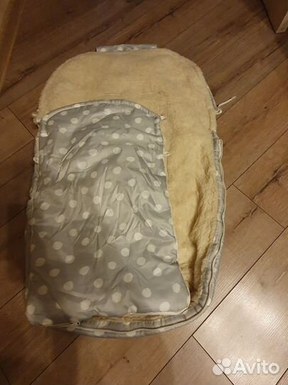 Зимний конверт в коляску