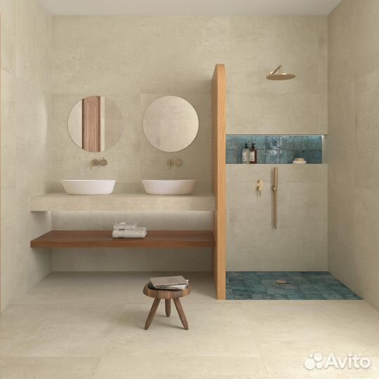 Плитка Zement 90X90 напольная, настенная, универсальная - под бетон, Испания