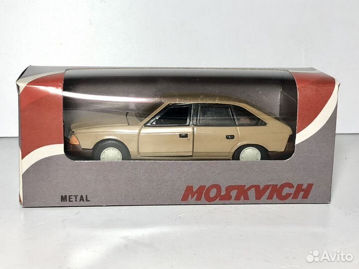Модель автомобиля Москвич 2141 СССР 1:43