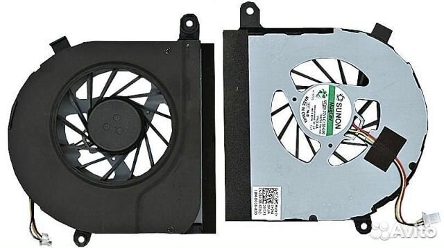 Новый кулер для ноутбука Dell N7110