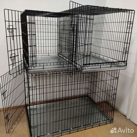 Клетка для собаки поддон металл