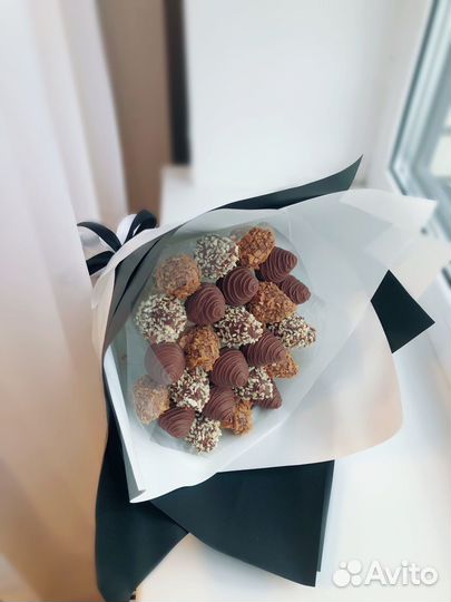 Букет из клубники в шоколаде с доставкой