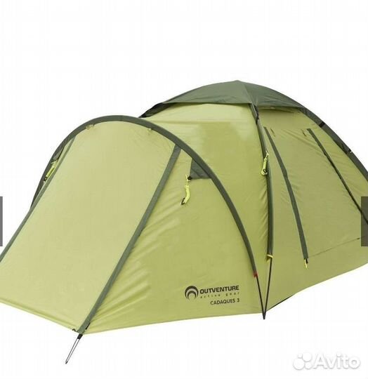 Палатка туристическая 3 местная новая