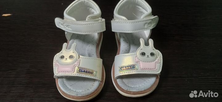 Сандалии для девочки 23 размер
