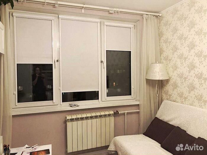 Шторы рулонные, жалюзи