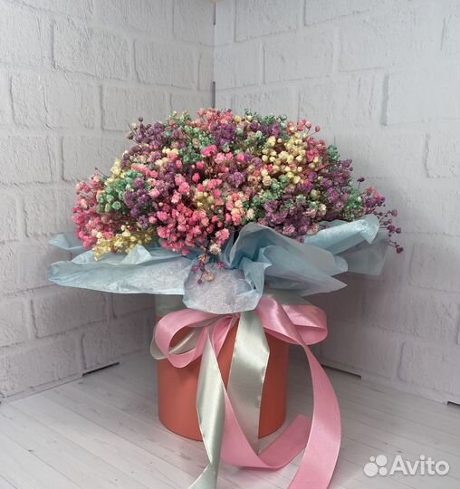 Букет из гипсофилы