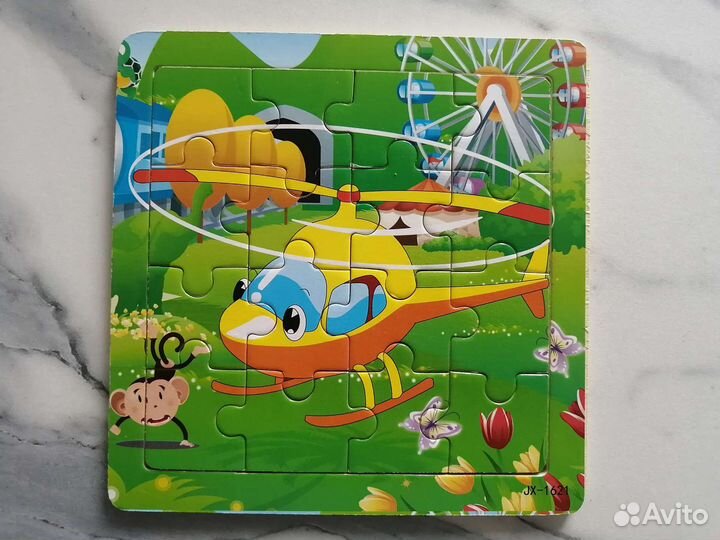 Деревянные пазлы