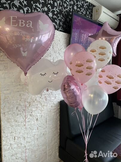 Шары на выписку