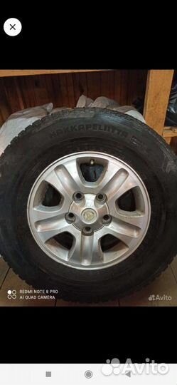 Колеса в сборе r17 от Тайоты