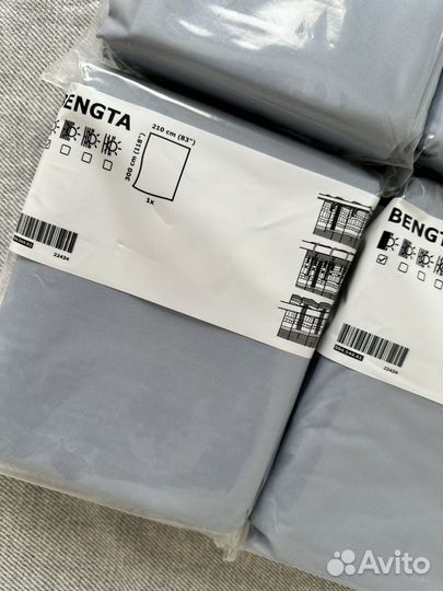 Шторы блэкаут IKEA bengta бенгта новые