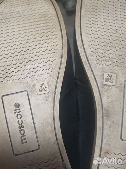 Мокасины мужские 39р