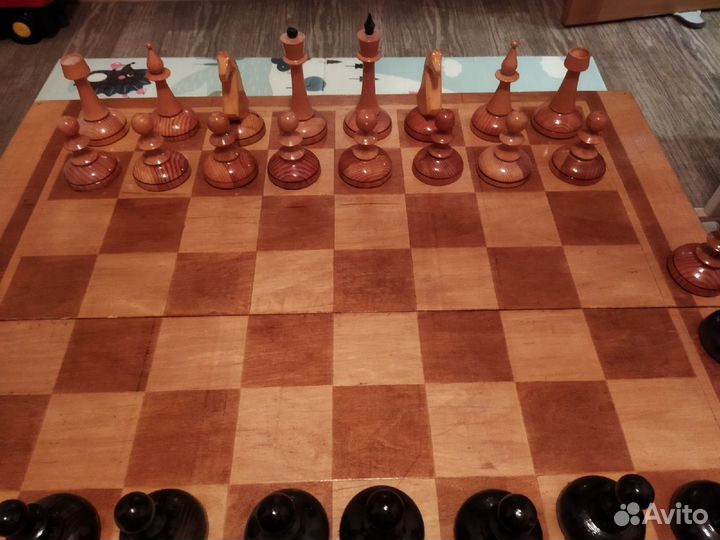 Шахматы деревянные СССР 1985 г