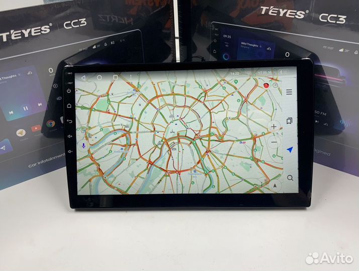 Магнитола на андройде Teyes 6/128 для Хёндай