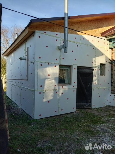 Утепление фасадов домов и квартир