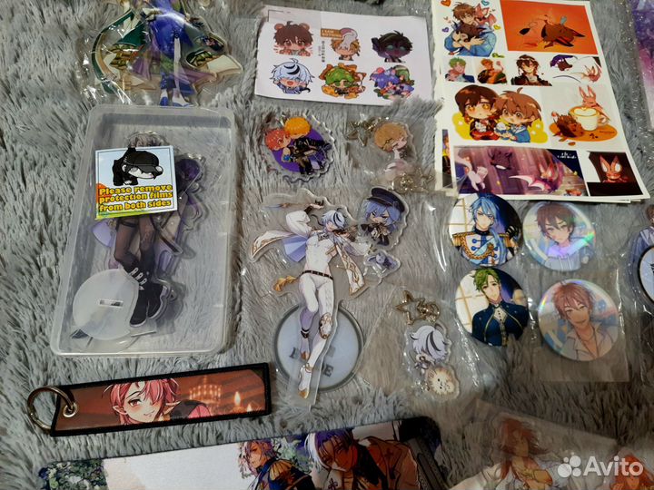 Мерч Nu:Carnival (фигурки, значки, брелоки и т.д)