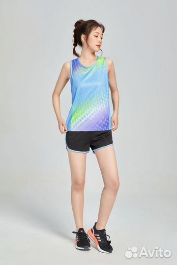 Форма для бега тениса спорта майка шорты