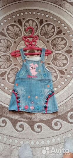 Сарафаны, платья, кофты на девочку 3-4 г