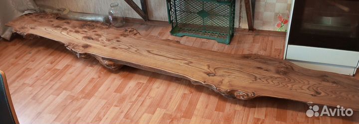 Стол/барный стол/слэб дерева/столешница 300 см