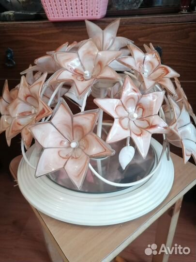 Люстра потолочная бу