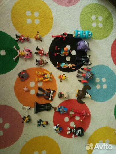 Игрушки из McDonalds burger king