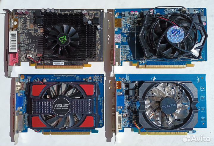 ATI Radeon HD 5570, HD 5670, GeForce GT 730