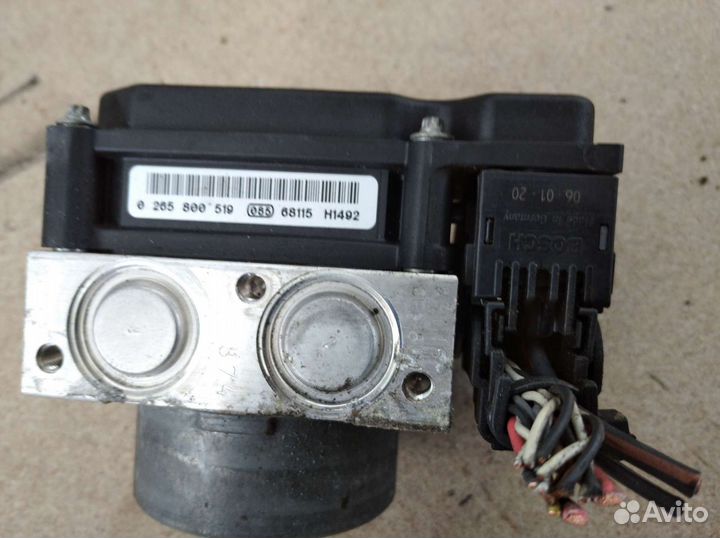 Блок Абс Рено Меган 2