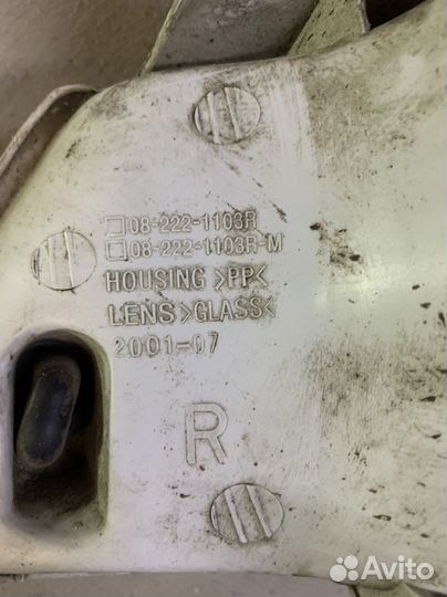 Фара правая daewoo nexia