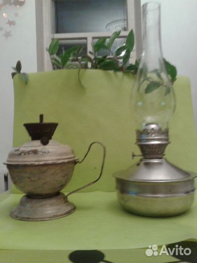 Лампы керосиновые со стеклом, СССР, 50-е, 70-е гг