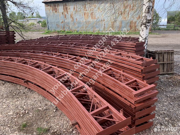 Каркас ангара 702 м2