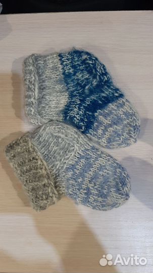 Носки вязаные детские
