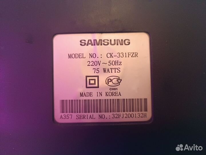 Телевизор samsung CK-331FZR