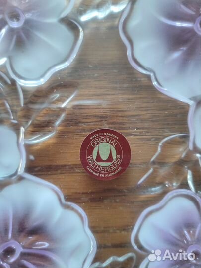 Блюдо Германия цветочное