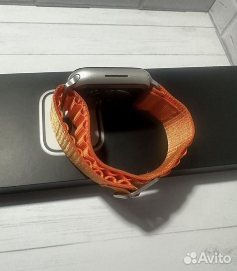 Часы apple watch 7 45 mm nike