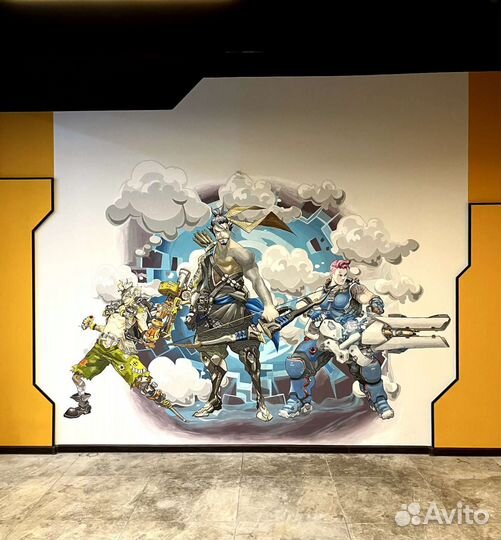 Художник интерьера, роспись любой плоскости стен